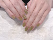 サニーデイズ ネイルアンドビューティー 曙橋店(SunnyDays Nail&Beauty)/シースルーピスタチオ