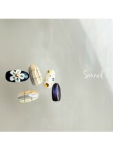 ソーネイル(Soo.nail)/9月定額ネイルトレンドデザイン