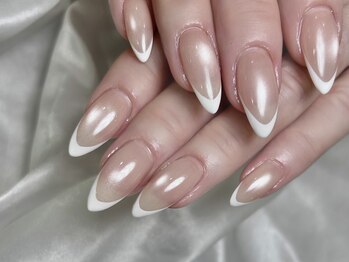 ケー 渋谷店(K)/【ジェル】マグネット×フレンチ