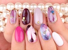 ミューアン(Mieux Un)/タイダイ/マーブルフラワー