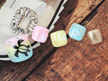 ネイルサロン クランベリー(Cranberry)/63.大人女性のフットネイル