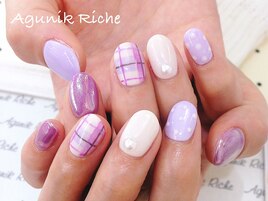 【ガーリーネイル】