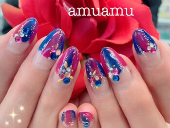 アムアム(amuamu)/ビビットネイル♪