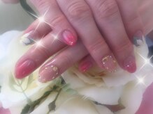 エムズネイル(M's Nail.)/手書きプルメリア