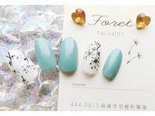 フォレット(Foret)/くすみブルー