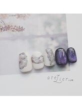 アトリエ プラス リム(atelier +LIM)/卒業式ネイル