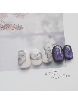アトリエ プラス リム(atelier +LIM)/卒業式ネイル