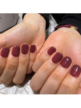 エムスラッシュ ネイル たまプラーザ(M.SLASH)/ワンカラーネイル