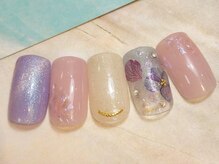 ネイル ラグーン 大泉学園(nail Lagoon)/定額S　紫陽花あじさい