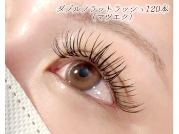 シュクレ 桑名店(shucre)/Wフラットラッシュ120本