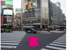 アリエス 渋谷/お店までの行き方2