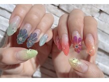 街のネイル屋さんの雰囲気(アートし放題☆持ち込みデザインがお安く出来ちゃう☆¥8250)