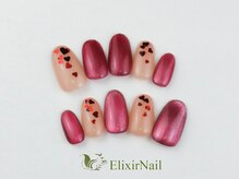 エリクサーネイル 神田(Elixir Nail)/シンプル/クーポン使用