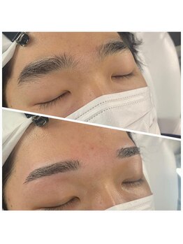 ゴリラアイブロウ 旭川店/ワックス脱毛で角質も除去