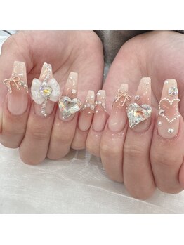 ラビィ イオンモール成田店(Raviy)/ビジューネイル