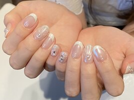 大人マーメイドネイル