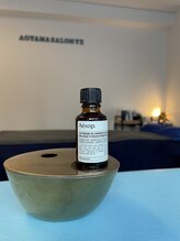 アオヤマ サロン ワイゼット(AOYAMA SALON YZ)/香りでリラックス