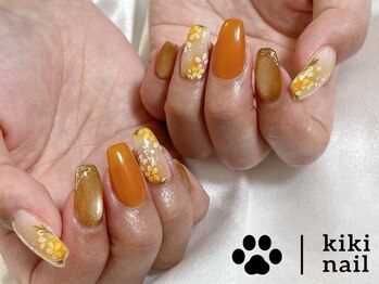 マグネットネイル／お花ネイル