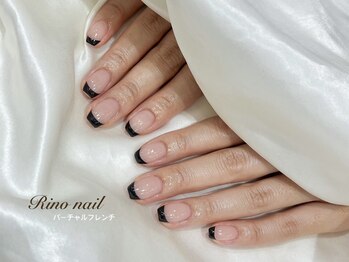 リノ ネイル(Rino nail)/クロフレンチ 80717