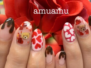 アムアム(amuamu)/ハートネイル♪