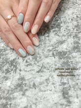 プライベート ネイルサロン マーマ(murmur)/ターコイズネイル