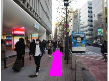 アリエス 渋谷/お店までの行き方３