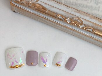 ネイルサロン&スクール ジーナ(GINA)/オーロラホロネイル