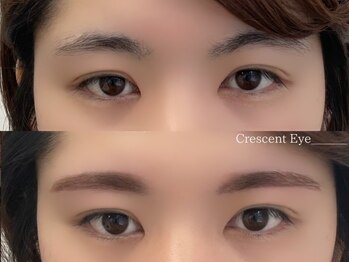 クレセントアイ たまプラーザ店(Crescent Eye)/眉WAXスタイリング＋眉カラー