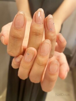 ネイル ドゥ 岡山駅前店(Nail Doux)/マグネットフレンチ