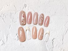 ネイルサロン グリッター(NAIL SALON glitter)の雰囲気（春ネイルサンプル、オフィスネイル多数揃えております。）