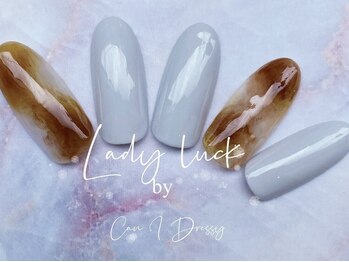 レディラック バイ キャンアイドレッシー(Lady Luck by Can I Dressy)/タイダイニュアンスネイル