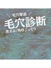 毛穴肌診断付♪小顔&毛穴Wケア/黒ずみ凸凹撃退◎【小顔コルギ＆鼻WAX】6600円
