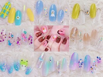 ラルネイル 大宮(Lull. nail)の写真/《◆EVENT◆Lull.nail☆Summer初回オフ込￥5800》500種類以上のサンプルから選べる!周りと差がつく指先へ☆