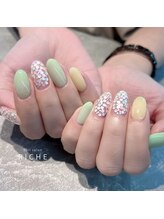 リッシュ(RICHE)/春のパステルホログラムネイル