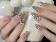 ウサギネイル 新大久保店(usagi nail)/マグネットフレンチ