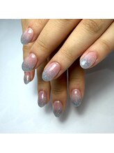 パダアット ヴァラネイル 天神南店(PADA at VALLANAIL)/クリアネイル/ラメグラネイル