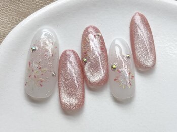 花火ネイル/7000円