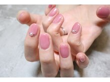 ディーエムジーネイル(DMG nail)/ワンポイント有りワンカラー