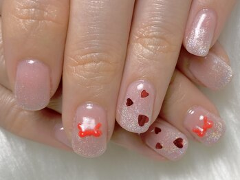 リラ(RIRA)/バレンタインネイル8300円