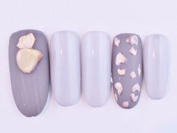 フォア ネイル(FOI NAIL)/ミラーレオパでオシャレ