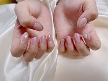 キキネイル たまプラーザ店(kikinail)/9月定額B オーロラネイル