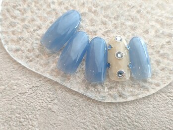 マニッシュ(Manish)/アート付きワンカラー