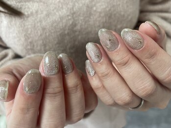 リランズネイル(rirans nail)/シンプルクリスマスネイル