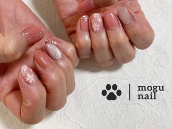 モグネイル(Mogunail)/3.4月定額B /桜ネイル