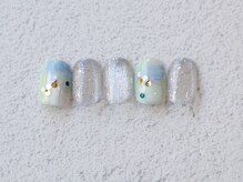 ディー ネイル アイラッシュ ヤバ(DEE nail×eyelash yaba)/D-10 90分アートフリー