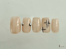 アイネイルズ 横浜WEST店(I-nails)/ピアスY2Kベージュ¥7480
