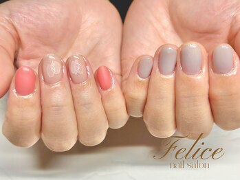 春/アシメ/ニュアンス