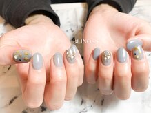 ブリノス(BLINOSS)/ビジューが可愛い☆ブルーカラー