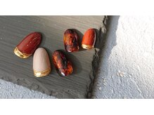 ネイルスミス 高松店(Nailsmith)/べっ甲ルート立体ライン