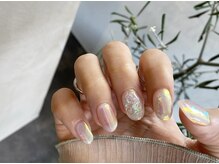 ロンプ(Romp)/氷ネイル* オーロラネイル*